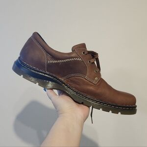 Dr. Martens Oxford Men's Brown Leather Shoes 12079 Size Mens 14. NWOB
